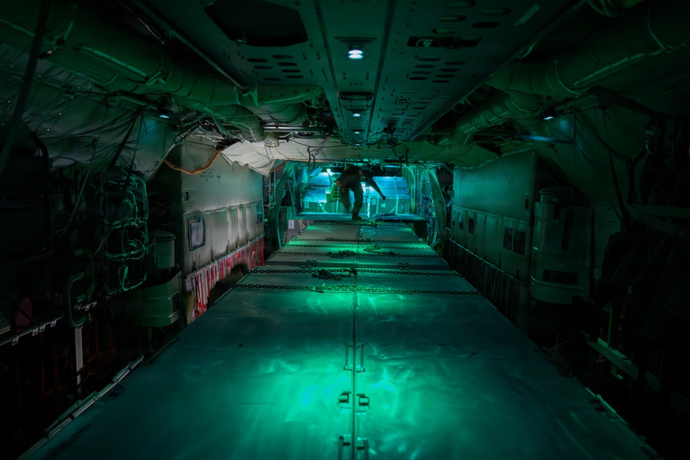 KC-130J Delivers Cargo throughout the AOR