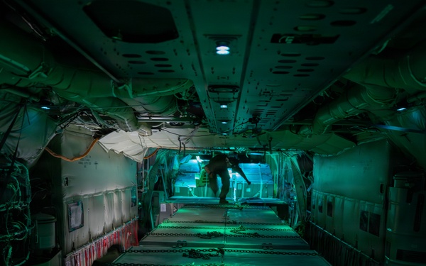 KC-130J Delivers Cargo throughout the AOR
