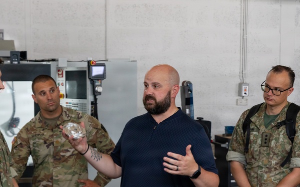 Lithuanian Delegation tours 21st Theater Sustainment Command Innovation Center