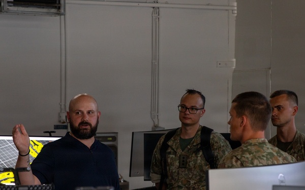 Lithuanian Delegation tours 21st Theater Sustainment Command Innovation Center