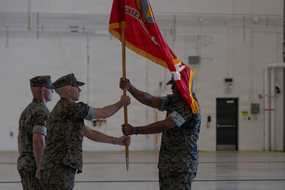 VMFA-242 hosts Change of Command ceremony in Guam