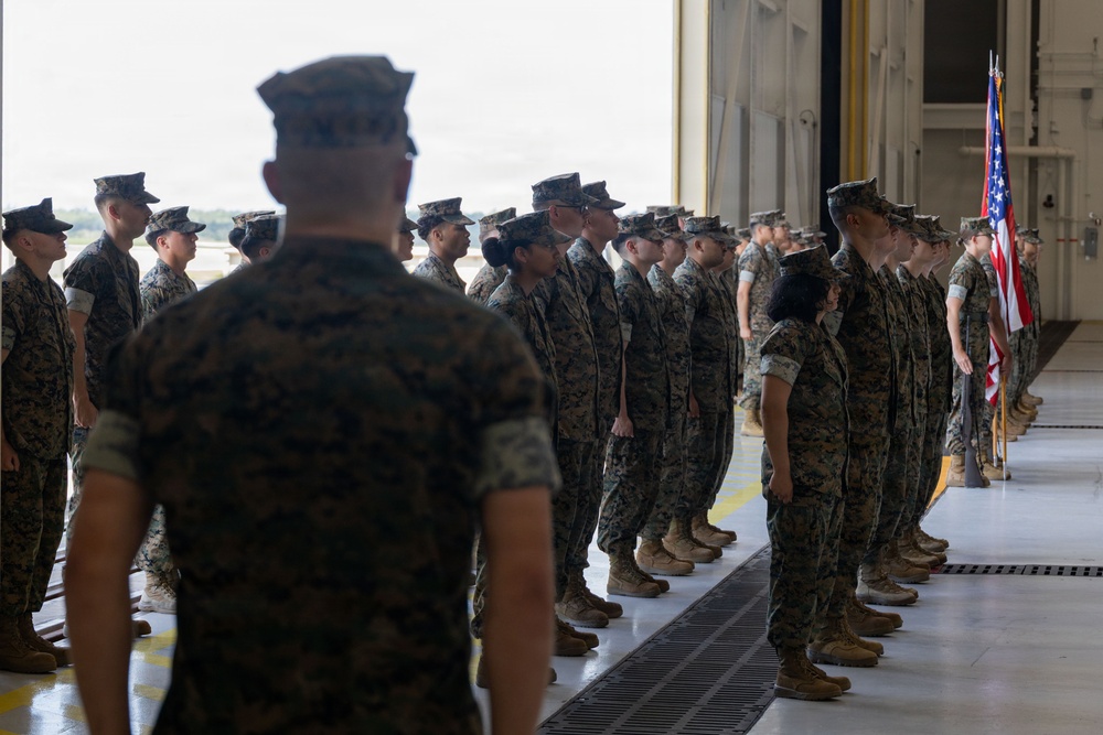 VMFA-242 hosts Change of Command ceremony in Guam