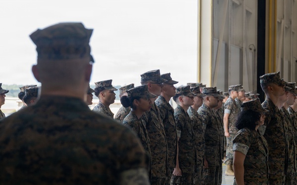 VMFA-242 hosts Change of Command ceremony in Guam