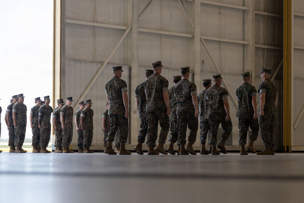 VMFA-242 hosts Change of Command ceremony in Guam