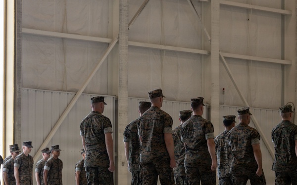 VMFA-242 hosts Change of Command ceremony in Guam