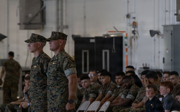 VMFA-242 hosts Change of Command ceremony in Guam