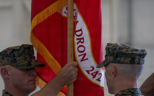 VMFA-242 hosts Change of Command ceremony in Guam