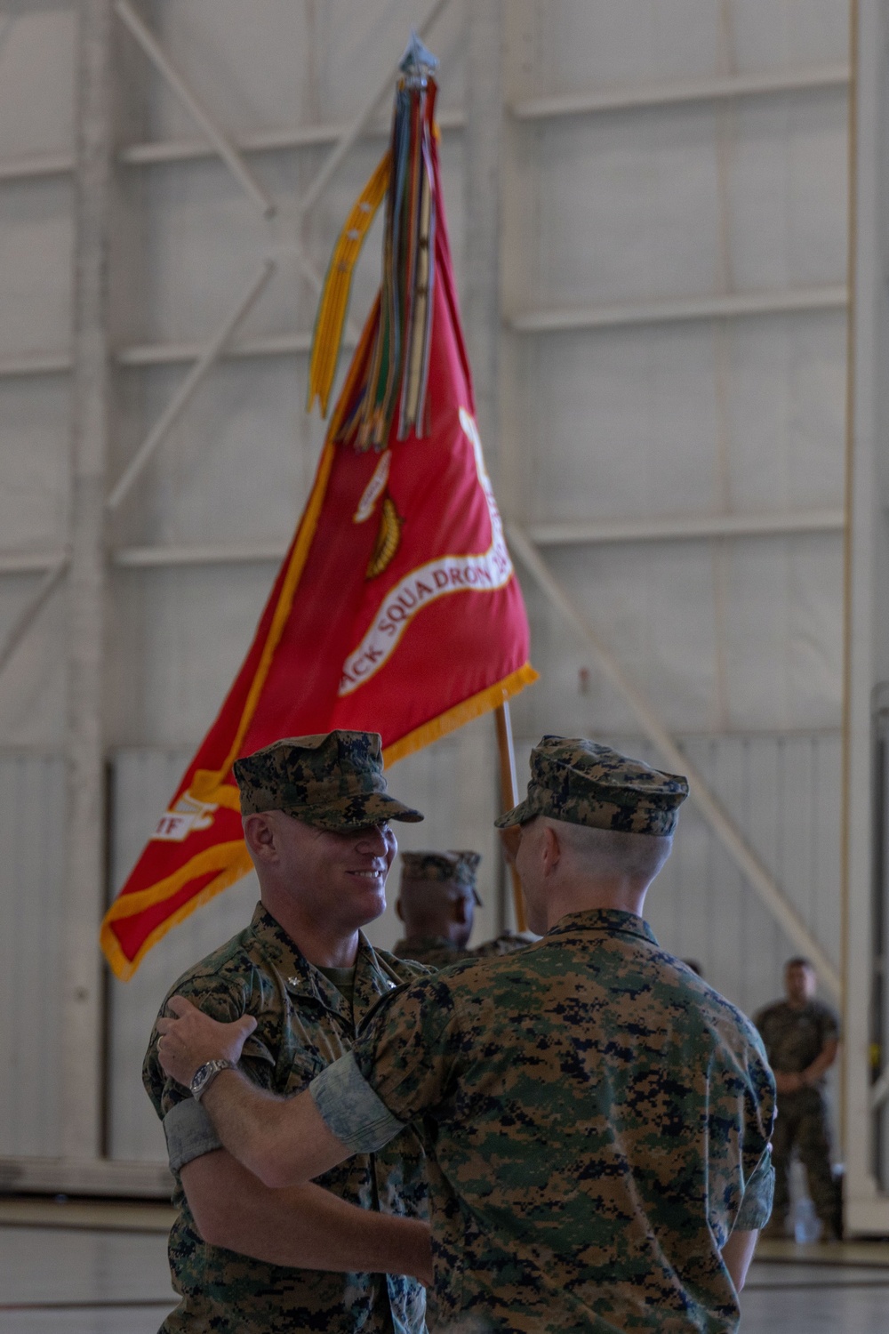 VMFA-242 hosts Change of Command ceremony in Guam
