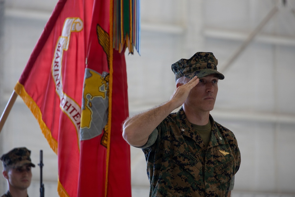 VMFA-242 hosts Change of Command ceremony in Guam