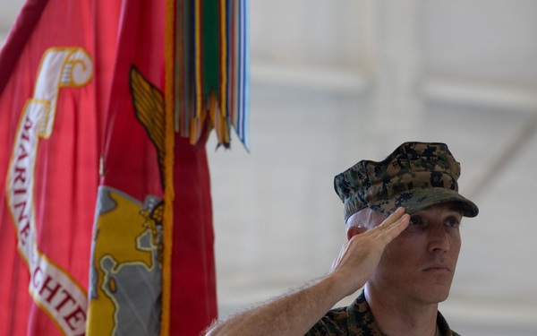 VMFA-242 hosts Change of Command ceremony in Guam