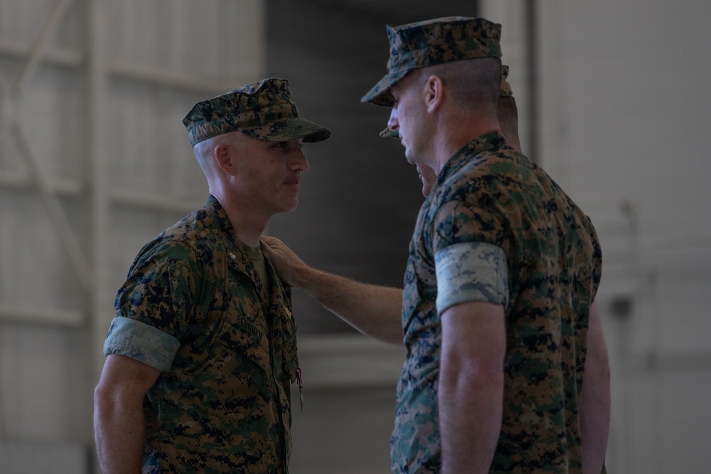 VMFA-242 hosts Change of Command ceremony in Guam