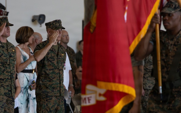 VMFA-242 hosts Change of Command ceremony in Guam