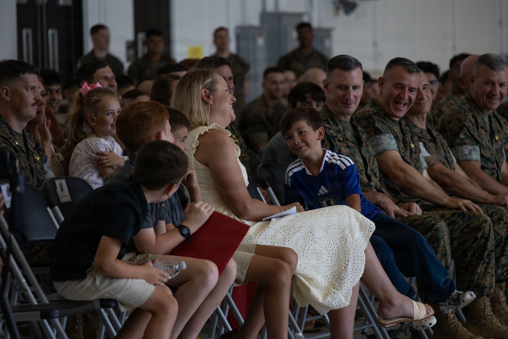 VMFA-242 hosts Change of Command ceremony in Guam