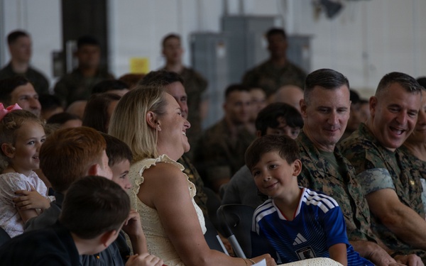 VMFA-242 hosts Change of Command ceremony in Guam