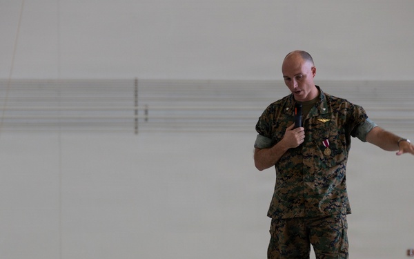 VMFA-242 hosts Change of Command ceremony in Guam