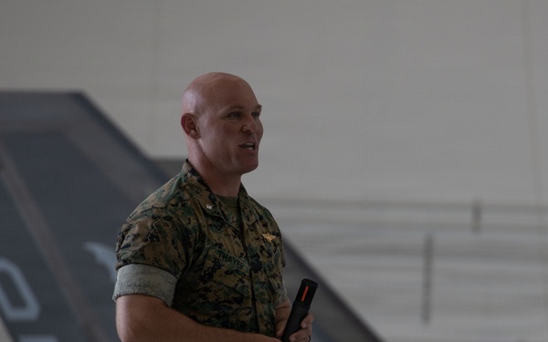 VMFA-242 hosts Change of Command ceremony in Guam