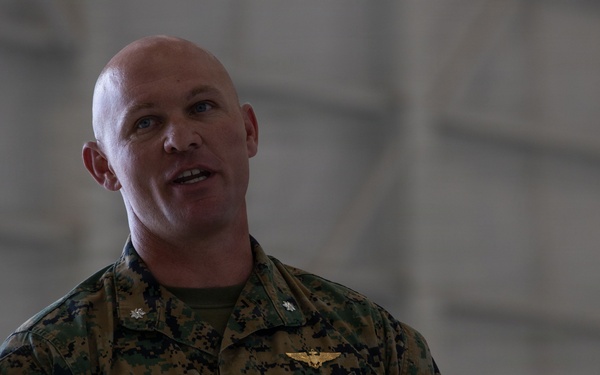 VMFA-242 hosts Change of Command ceremony in Guam