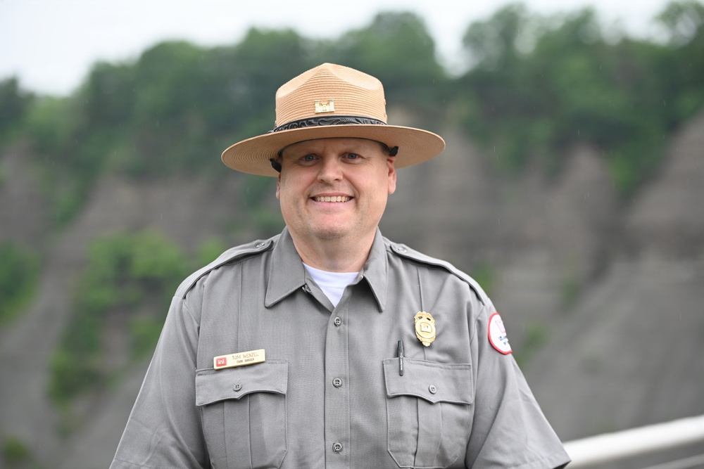 Mount Morris Dam Park Ranger, Tom Wenzel
