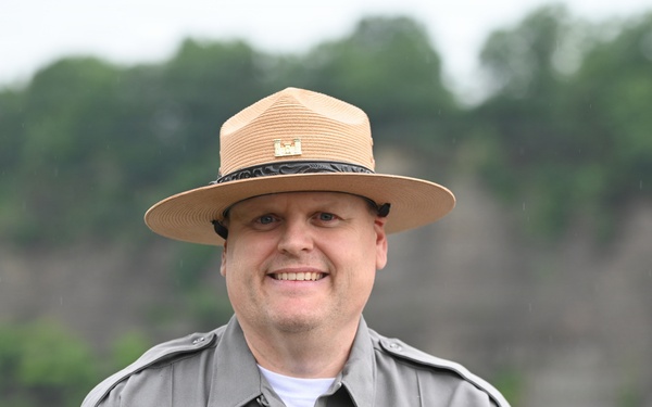 Mount Morris Dam Park Ranger, Tom Wenzel
