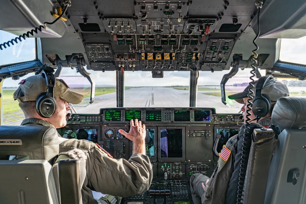 39th AS simulates airdrops and transports cargo for VS26