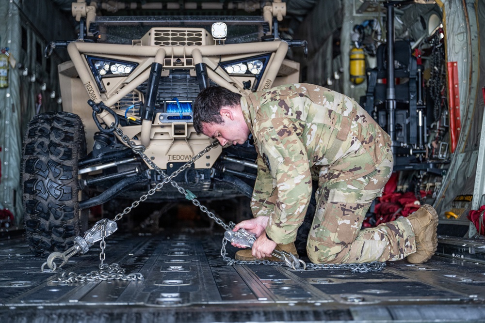 39th AS simulates airdrops and transports cargo for VS26