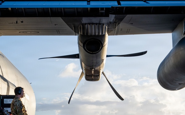 39th AS simulates airdrops and transports cargo for VS26