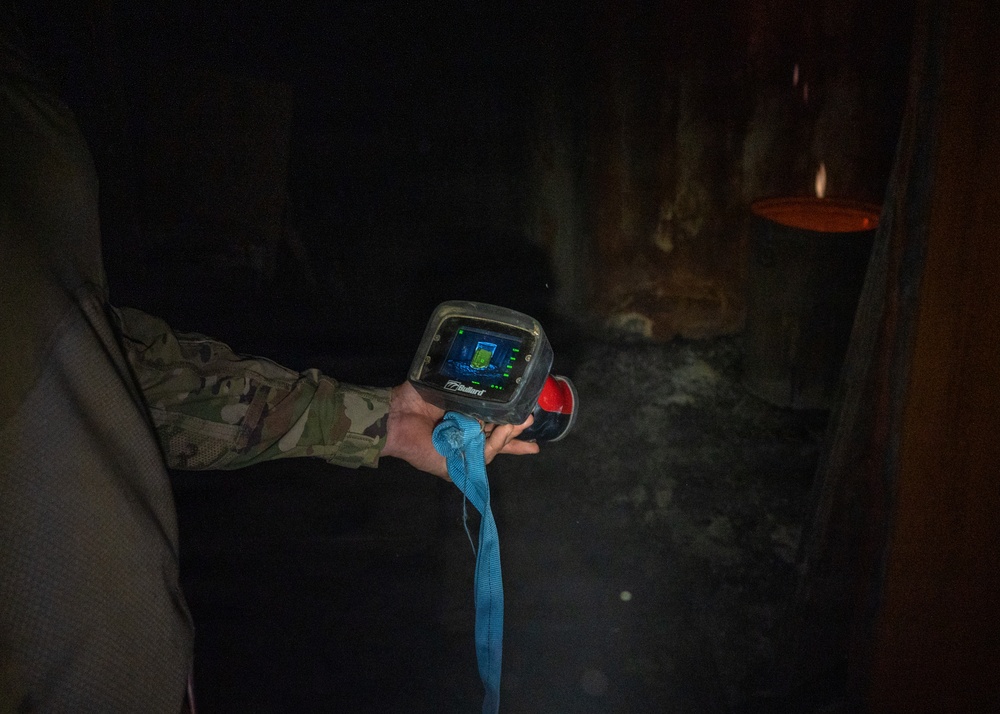 Fire protection specialists conduct controlled burn training event