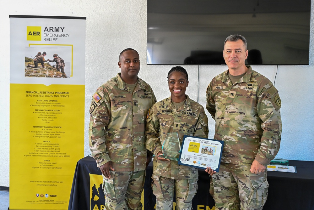 Multi-Domain Command - Europe gives big to Army Emergency Relief