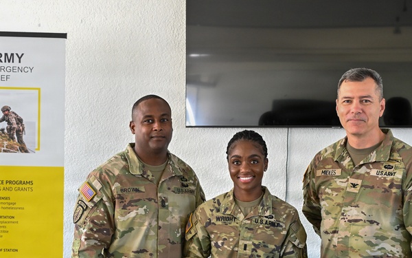 Multi-Domain Command - Europe gives big to Army Emergency Relief