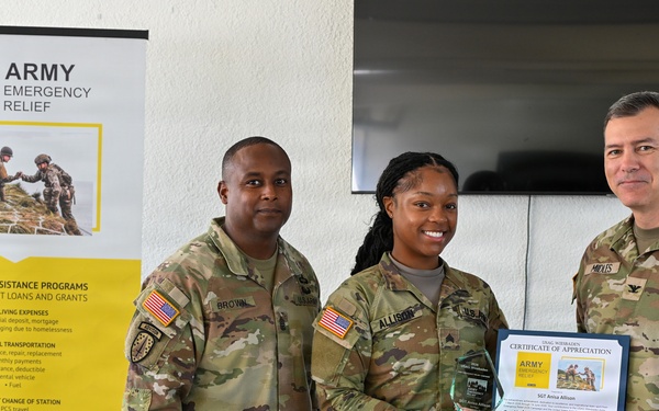 Multi-Domain Command - Europe gives big to Army Emergency Relief
