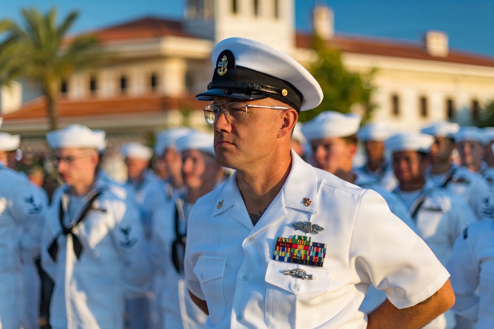 Naval Station Rota holds annual flag raising ceremony