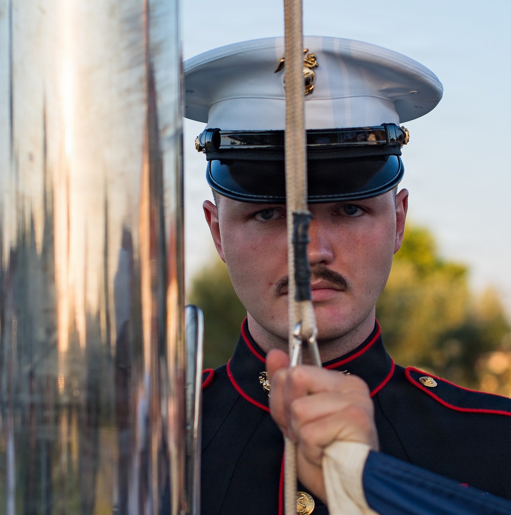 Naval Station Rota holds annual flag raising ceremony