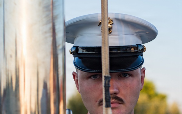 Naval Station Rota holds annual flag raising ceremony