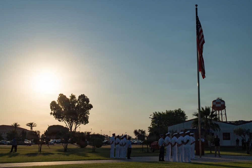 Naval Station Rota holds annual flag raising ceremony