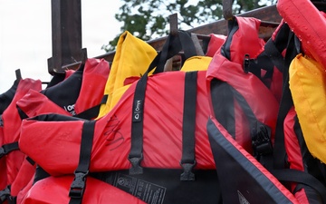 Life jacket loaner boards provide recreation safety