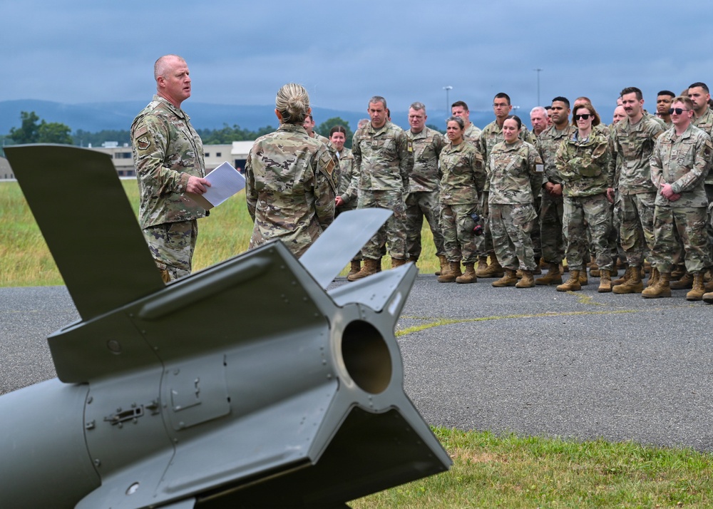 104th Fighter Wing promotes Walker to Captain
