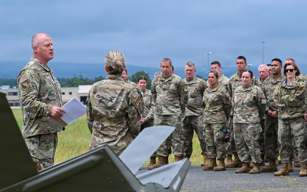 104th Fighter Wing promotes Walker to Captain