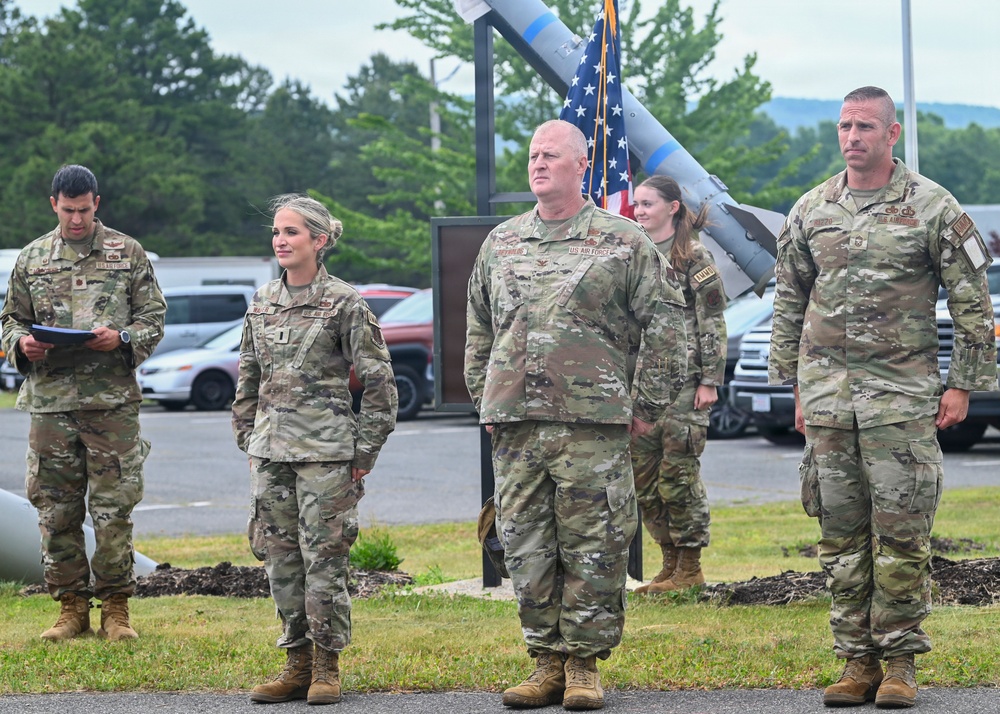 104th Fighter Wing promotes Walker to Captain