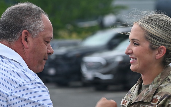 104th Fighter Wing promotes Walker to Captain