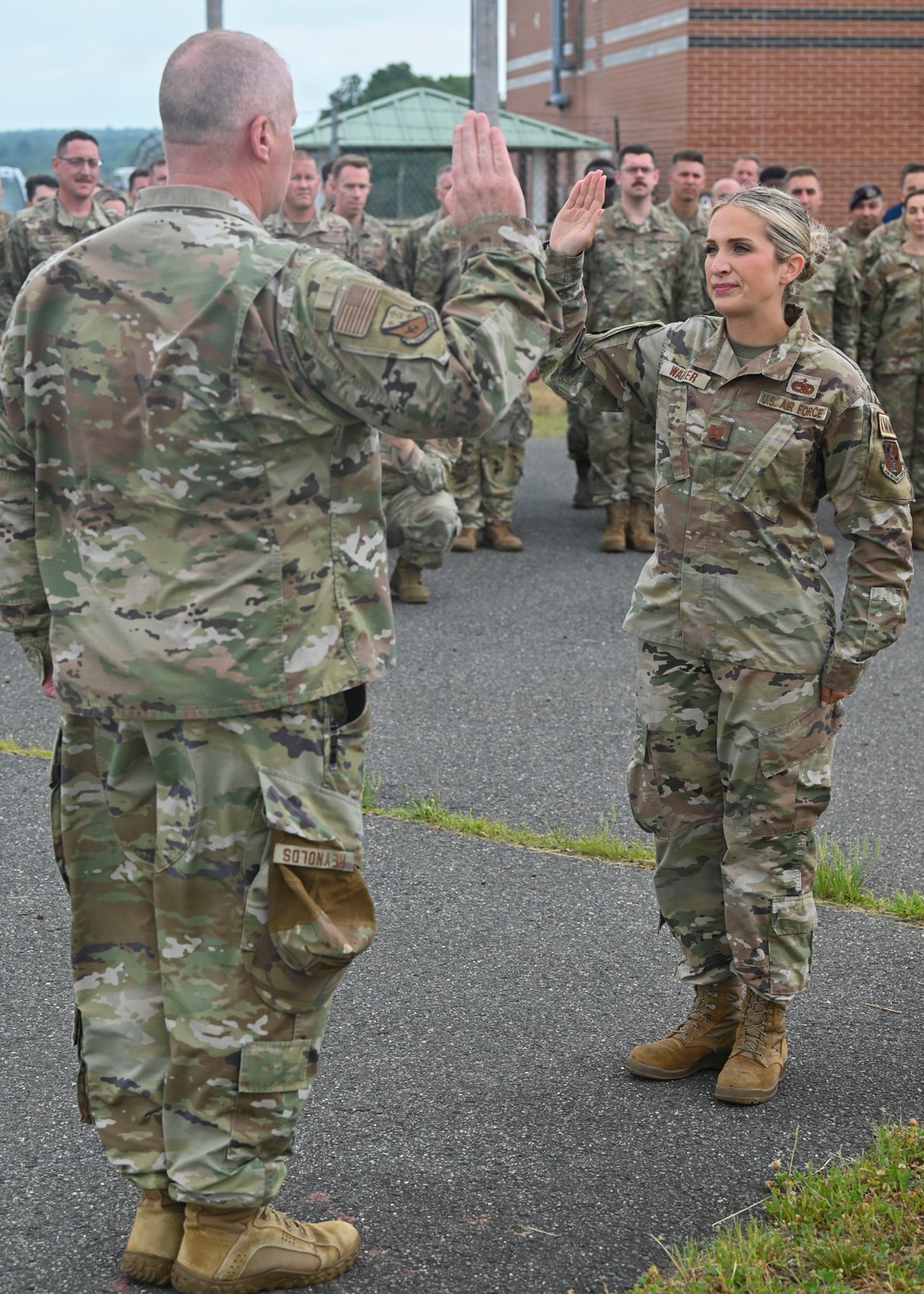 104th Fighter Wing promotes Walker to Captain