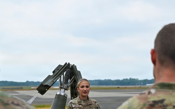 104th Fighter Wing promotes Walker to Captain