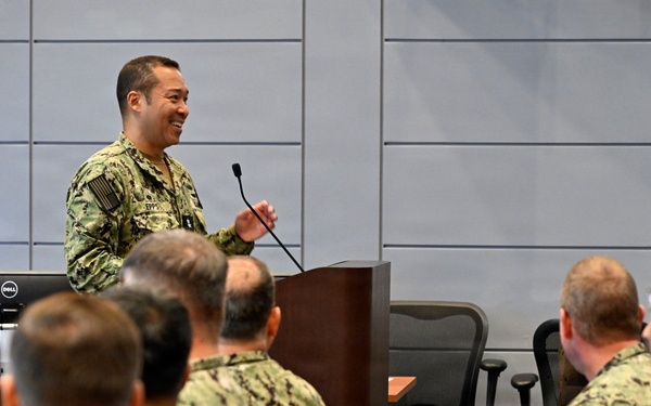 Rear Adm. Epps speaks at the 2026 National Supply Readiness Symposium