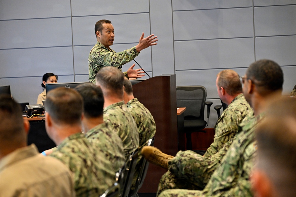 Rear Adm. Epps speaks at the 2026 National Supply Readiness Symposium