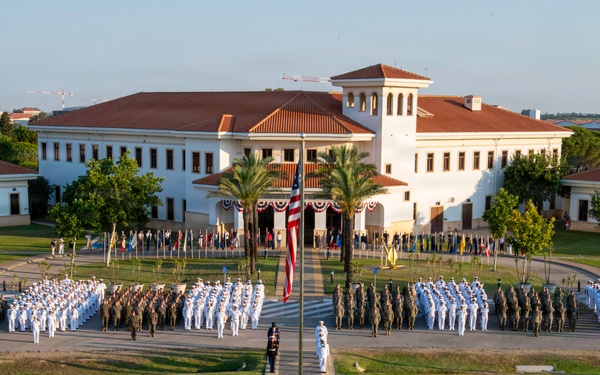 Naval Station Rota holds annual flag raising ceremony