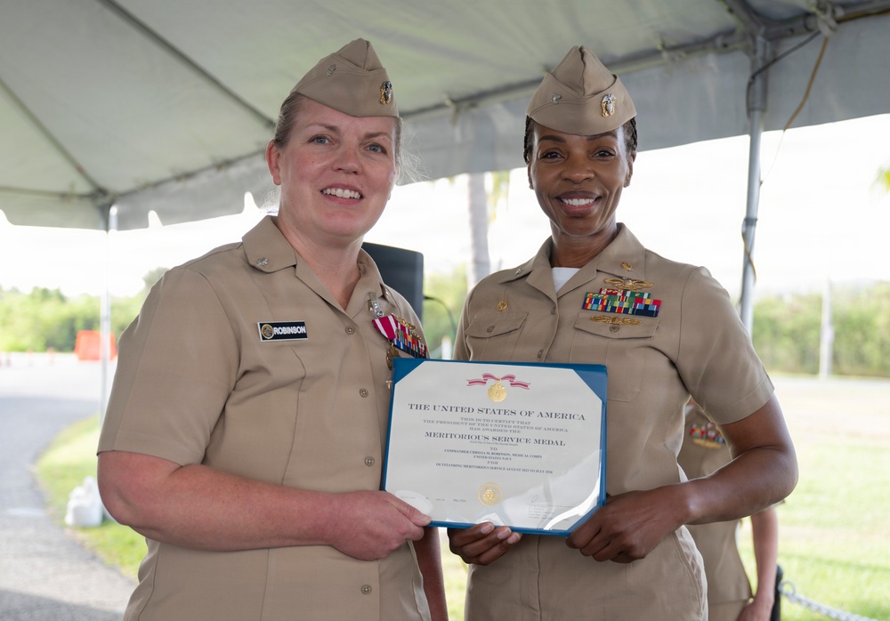 Navy Medicine Readiness and Training Command Guantanamo Bay, Cuba Awards Ceremony