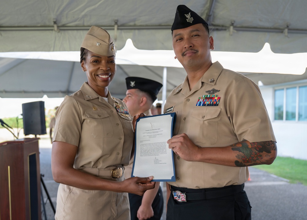 Navy Medicine Readiness and Training Command Guantanamo Bay, Cuba Awards Ceremony