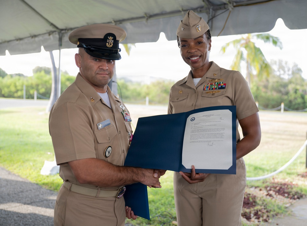 Navy Medicine Readiness and Training Command Guantanamo Bay, Cuba Awards Ceremony