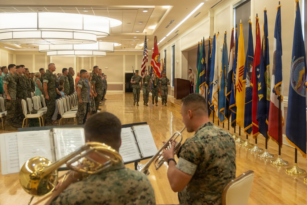 22nd MEU Change of Command Ceremony