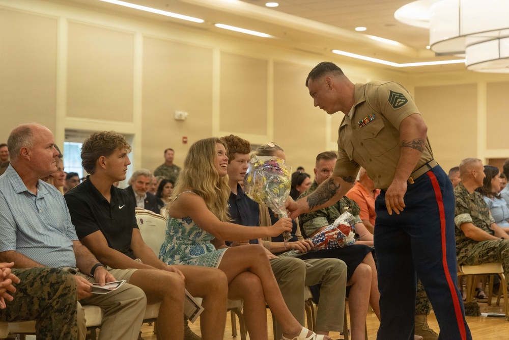 22nd MEU Change of Command Ceremony