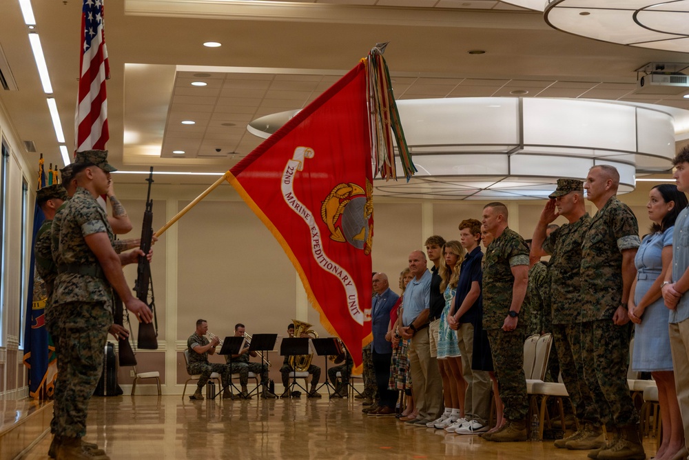 22nd MEU Change of Command Ceremony